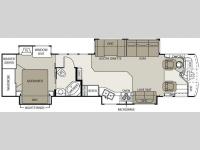 Floorplan - 2006 Mandalay Luxury Division Presidio Class A 39C