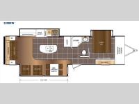 Floorplan - 2016 Prime Time RV LaCrosse 326BFW