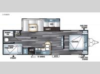 Floorplan - 2016 Forest River RV Salem 27DBUD