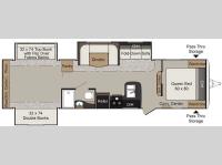 Floorplan - 2016 Keystone RV Passport 3290BH Grand Touring