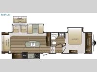 Floorplan - 2016 Keystone RV Cougar 303RLS