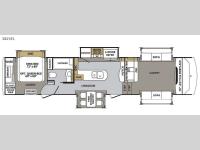 Floorplan - 2016 Forest River RV Cardinal 3825FL