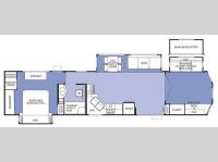 Floorplan - 2016 Forest River RV Cedar Creek Cottage 40CD