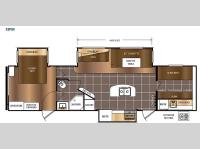 Floorplan - 2016 Prime Time RV Avenger 32FBI