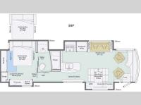 Floorplan - 2016 Winnebago Journey 38P