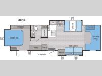 Floorplan - 2016 Jayco Greyhawk 29ME