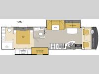 Floorplan - 2016 Coachmen RV Mirada 35BH