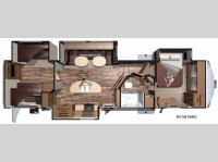 Floorplan - 2016 Highland Ridge RV Open Range Roamer RF367BHS