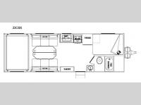 Floorplan - 2016 Pacific Coachworks Sandsport 22CBX
