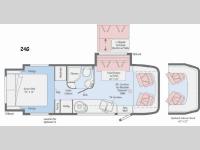 Floorplan - 2016 Winnebago View 24G