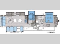 Floorplan - 2016 Jayco Eagle 355MBQS