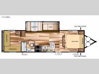 Floorplan - 2016 Forest River RV Salem Cruise Lite 272QBXL