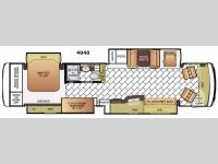 Floorplan - 2016 Newmar Ventana LE 4040