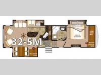 Floorplan - 2016 Northwood Arctic Fox 32-5M