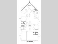 Floorplan - 2016 Ice Castle Fish Houses 17 Ft. RV Edition