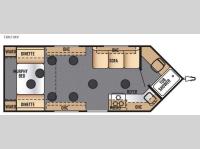 Floorplan - 2016 Forest River RV Wildwood True North Ice Lodge T8X21RV