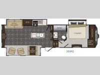 Floorplan - 2016 Keystone RV Avalanche 300RE