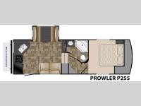 Floorplan - 2016 Heartland Prowler P255