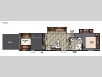 Floorplan - 2016 Forest River RV Vengeance 3062V