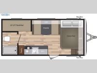 Floorplan - 2016 Keystone RV Summerland 1800BH