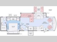 Floorplan - 2017 Itasca Sunstar LX 35F