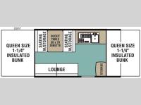 Floorplan - 2017 Viking Epic Series 2108ST