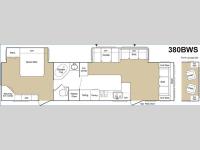 Floorplan - 2005 Keystone RV Sprinter XL 380BWS