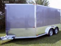 Floorplan - 2017 Mission Trailers Aluminum Cargo Trailers MEC 7.5x16