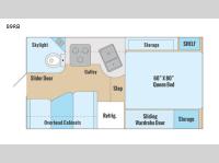 Floorplan - 2017 Adventurer LP (ALP) Adventurer Truck Campers 89RB