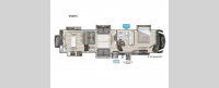 Solitude 390RK Floorplan Image