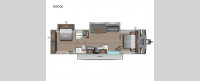 Jay Flight 380DQS Floorplan Image