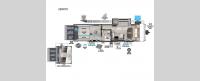 Wildwood FSX 290RTK Floorplan Image