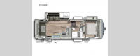 Astoria 2533RDF Floorplan Image