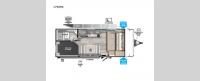 Wildwood FSX 179DBK Floorplan Image