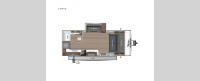 Jay Feather 19MRK Floorplan Image