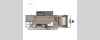Jay Feather 27BHB Floorplan Image