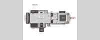 Arcadia Super Lite 292SLRL Floorplan Image