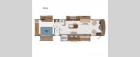 Discovery LXE 36HQ Floorplan Image