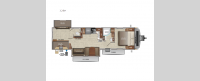 White Hawk 32BH Floorplan Image