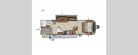White Hawk 29BH Floorplan Image