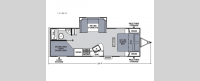 Apex Ultra-Lite 245BHS Floorplan Image