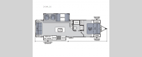 Apex Ultra-Lite 293RLDS Floorplan Image