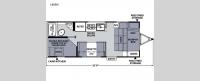 Apex Nano 186BH Floorplan Image