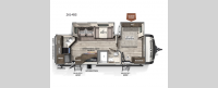 Rockwood Ultra Lite 2614BS Floorplan Image