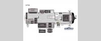 Cougar Half-Ton 34TSB Floorplan Image