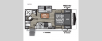 Freedom Express Ultra Lite 192RBS Floorplan Image