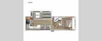 Avenger 27RKS Floorplan Image
