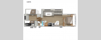 Avenger 32BHS Floorplan Image