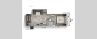 Wildwood Heritage Glen Hyper-Lyte 24RLHL Floorplan Image
