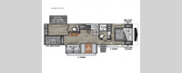 Freedom Express Maple Leaf Edition 326BHDSLE Floorplan Image